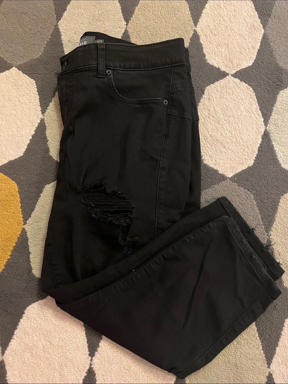 torrid Black Skinny Distressed Women's Jeans